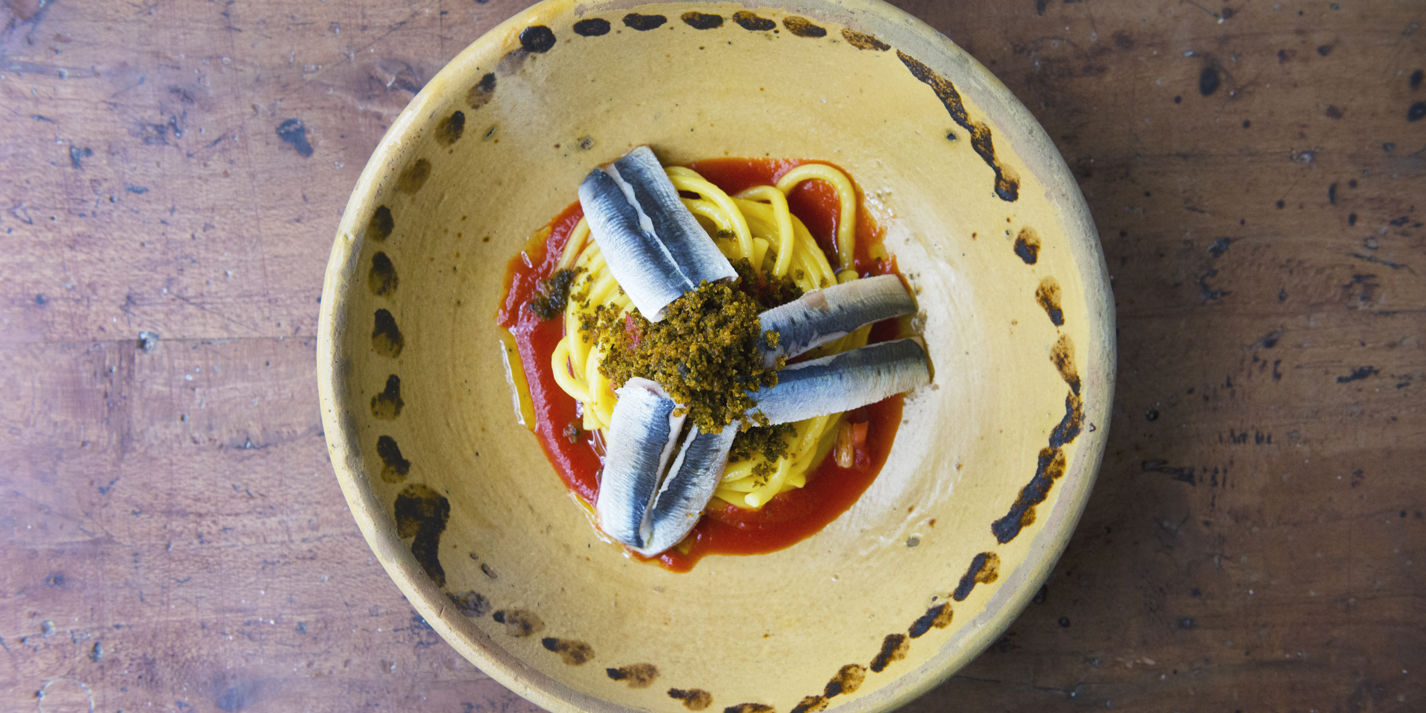 Spaghetti with Sardines Recipe - Great Italian Chefs