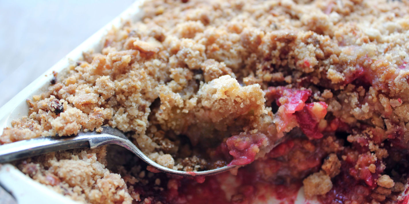Beetroot, Walnut and Apple Crumble Recipe - Great British Chefs