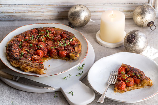 My Food Bag Caprese Tomato Tarte Tatin – Lodge Cast Iron