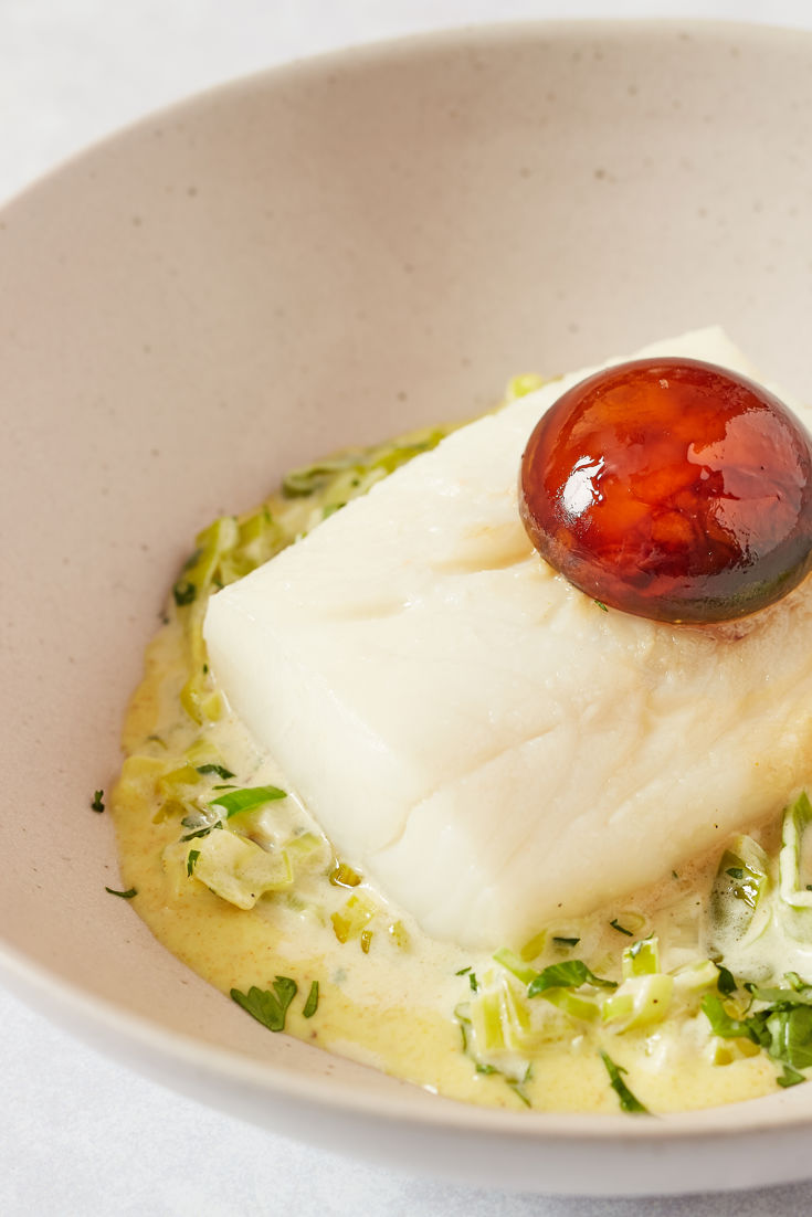 Poached Haddock with Stewed Leeks Recipe Great British Chefs