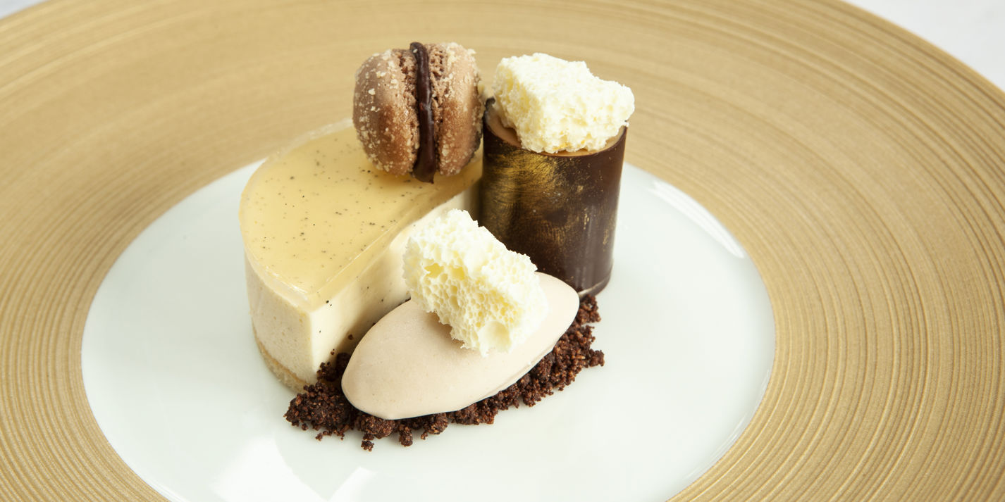 Hazelnut Bavarois with Banana Sorbet Recipe - Great British Chefs