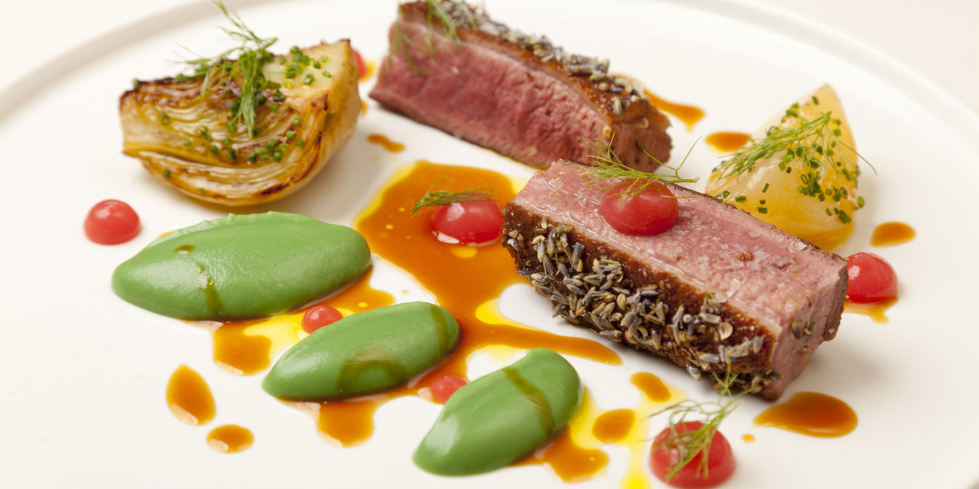 Duck with Lavender Recipe - Great British Chefs