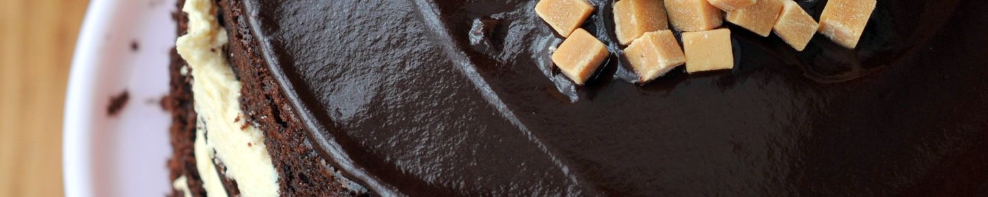 Salted caramel chocolate fudge cake