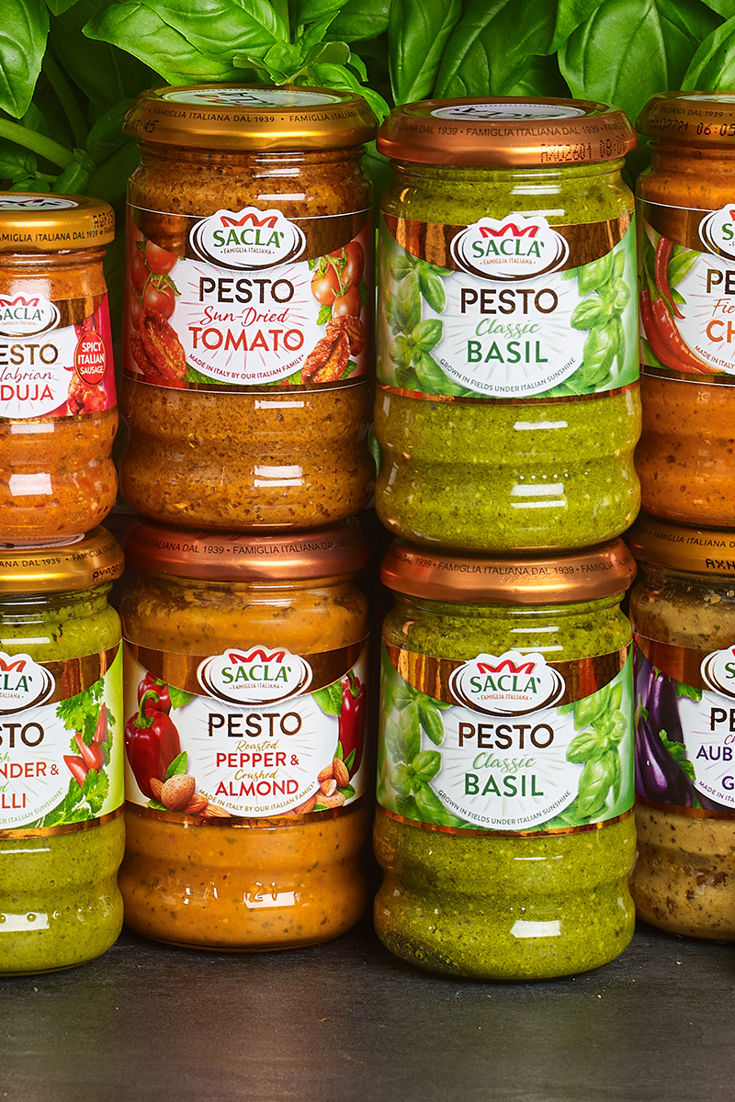 Sacla' pesto celebrating la dolce vita Great British Chefs