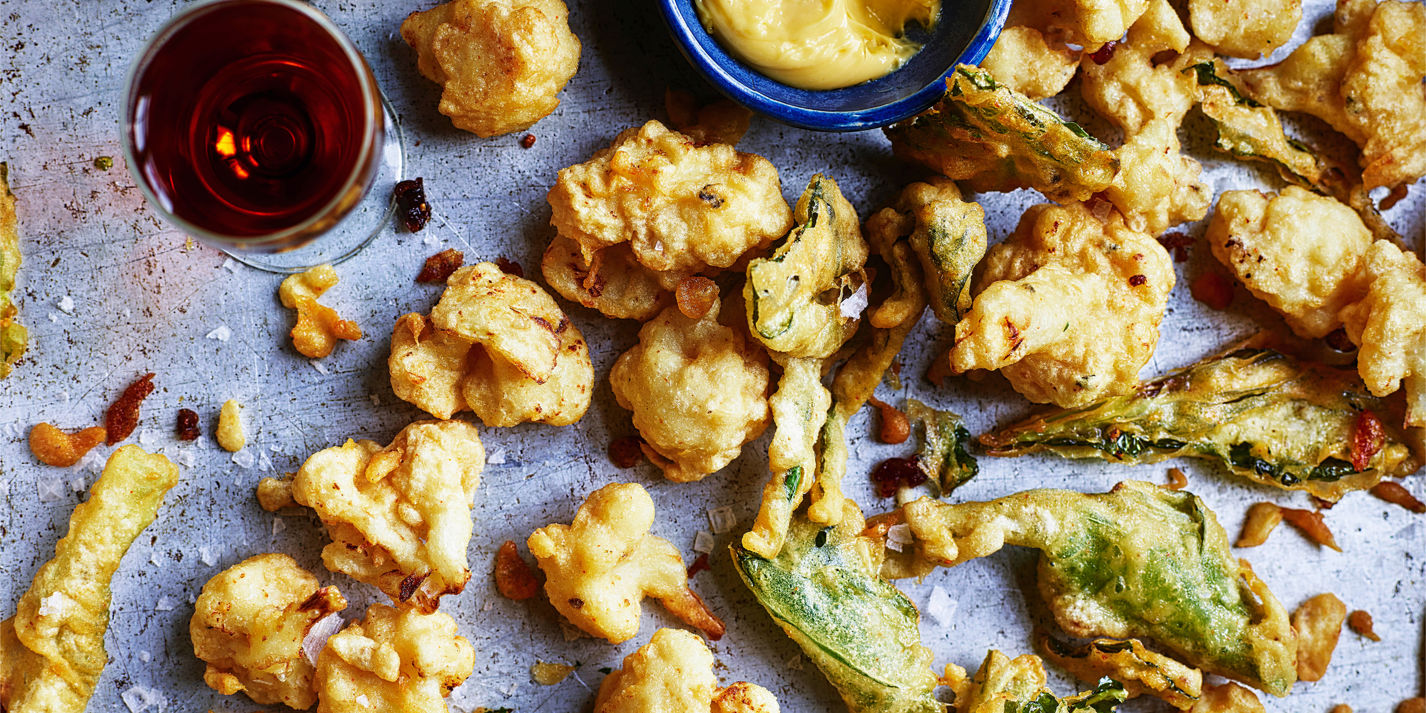 Cauliflower, Parmesan and Anchovy Fritters Recipe Great British Chefs