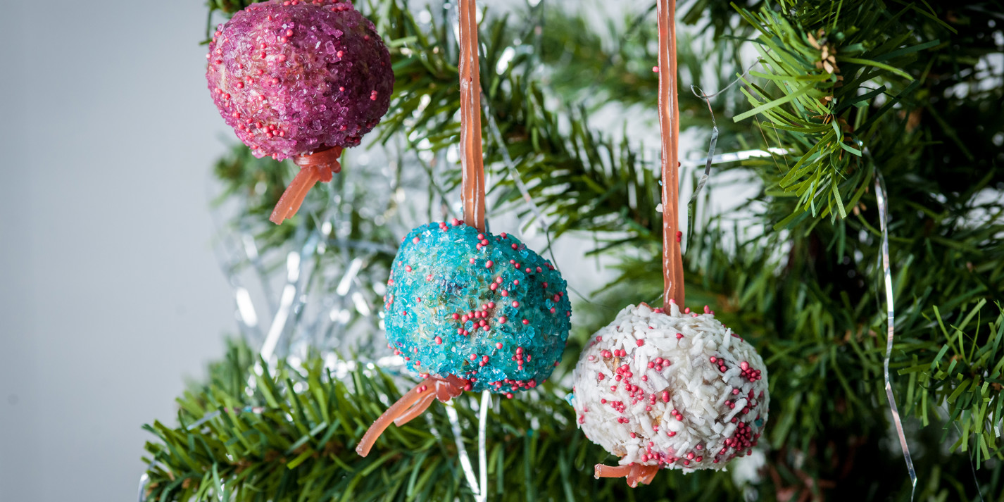 Edible Christmas Baubles Recipe - Great British Chefs