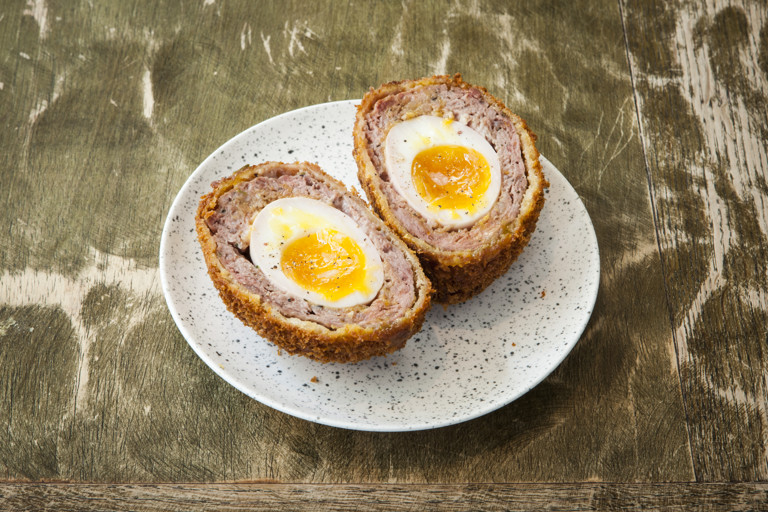 The Harwood Arms' Venison Scotch Egg Recipe - Great British Chefs