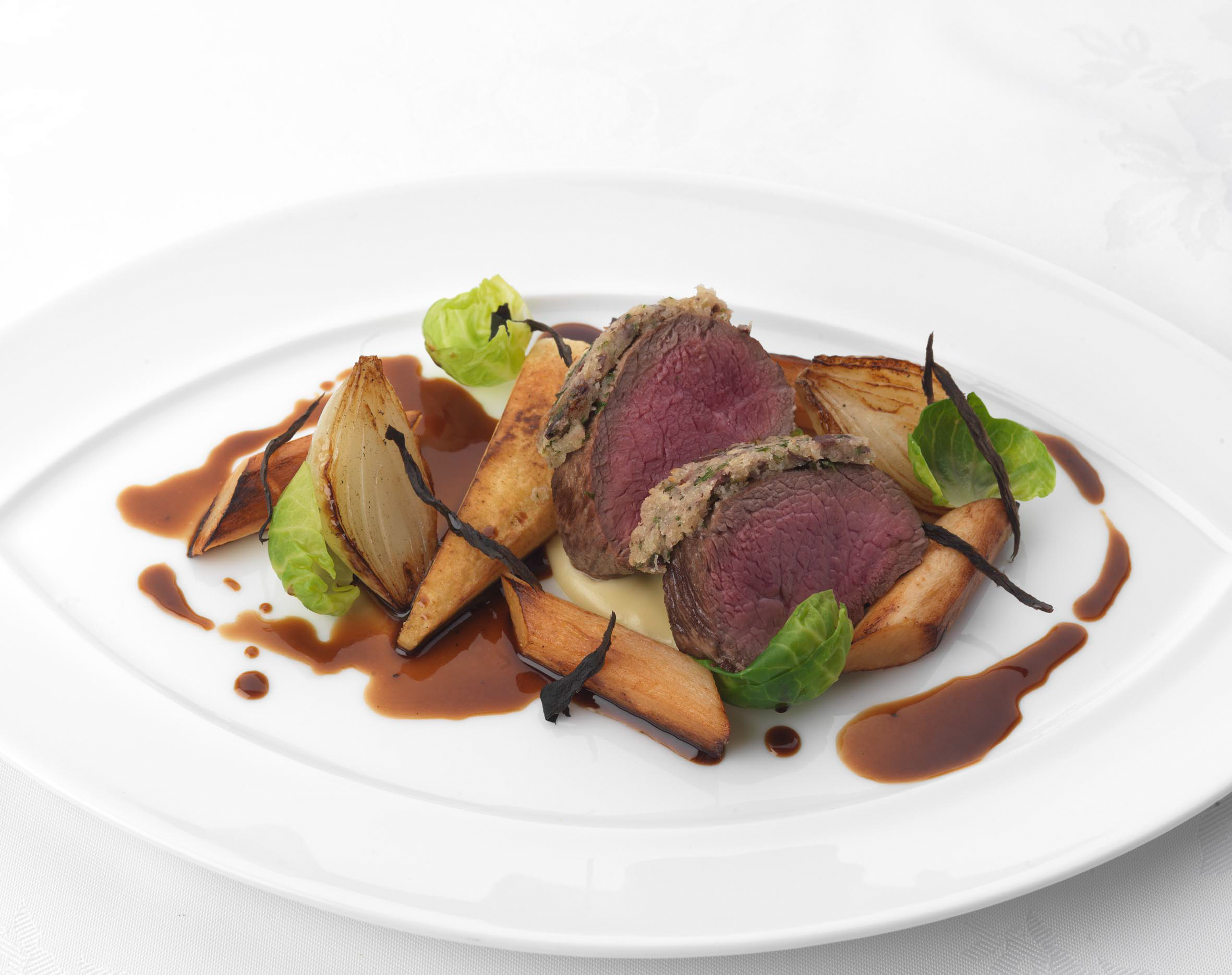 StarChefs - Recipe: Charred Cervena Venison Short Loin