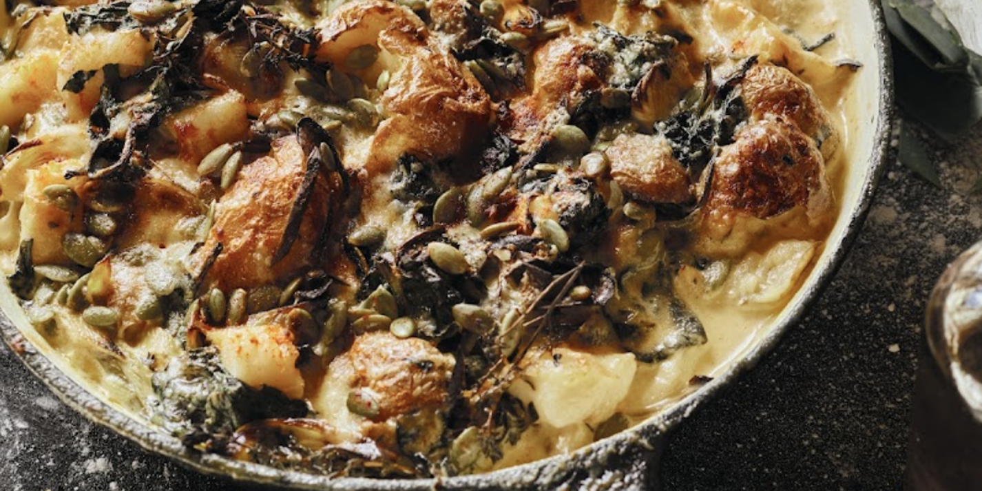 Smoked Haddock With Potatoes, Spinach, Cream and Thyme Recipe Great British Chefs