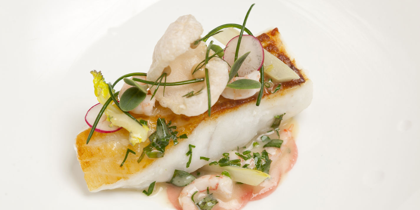 Turbot With Prawns Recipe - Great British Chefs