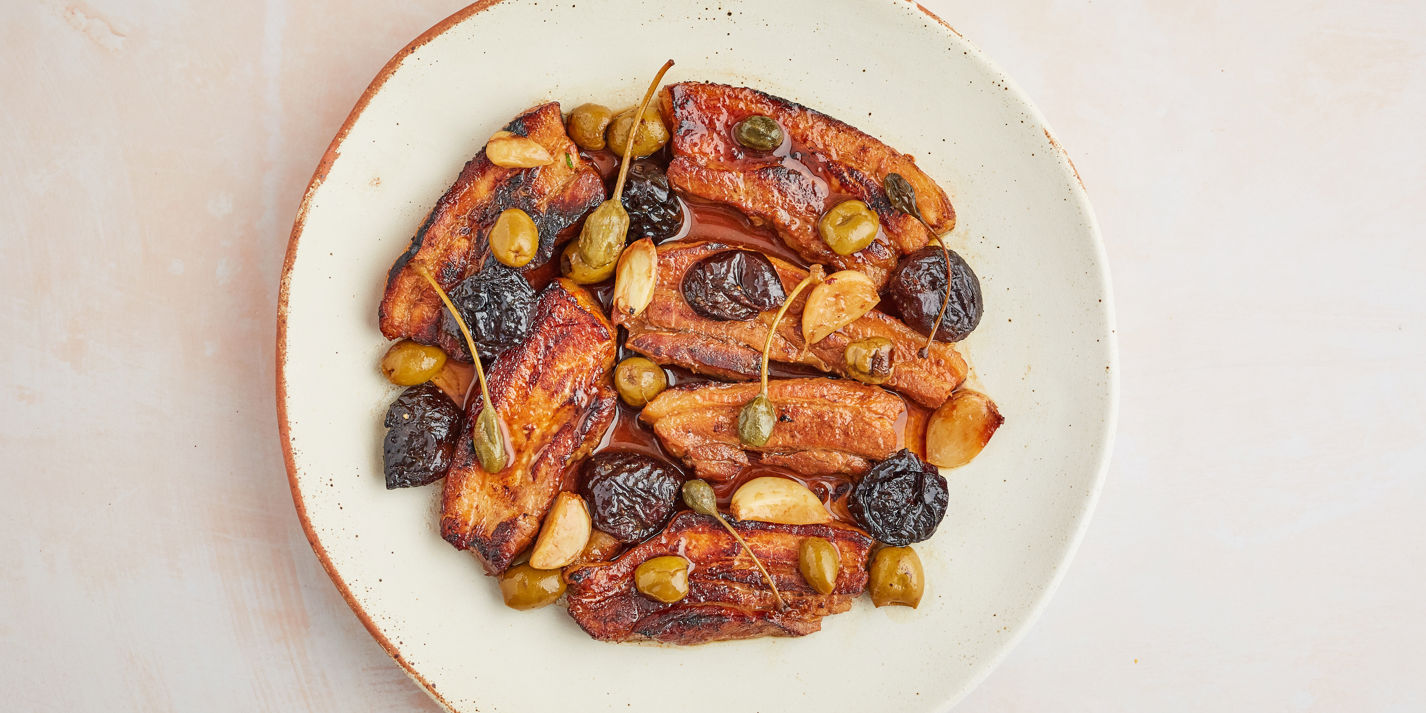 Pork Belly Marbella Recipe - Great British Chefs