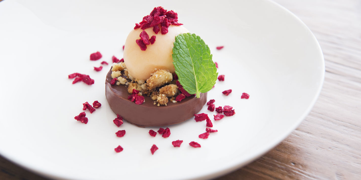 Chocolate with Orange and Campari Sorbet Recipe - Great Italian Chefs