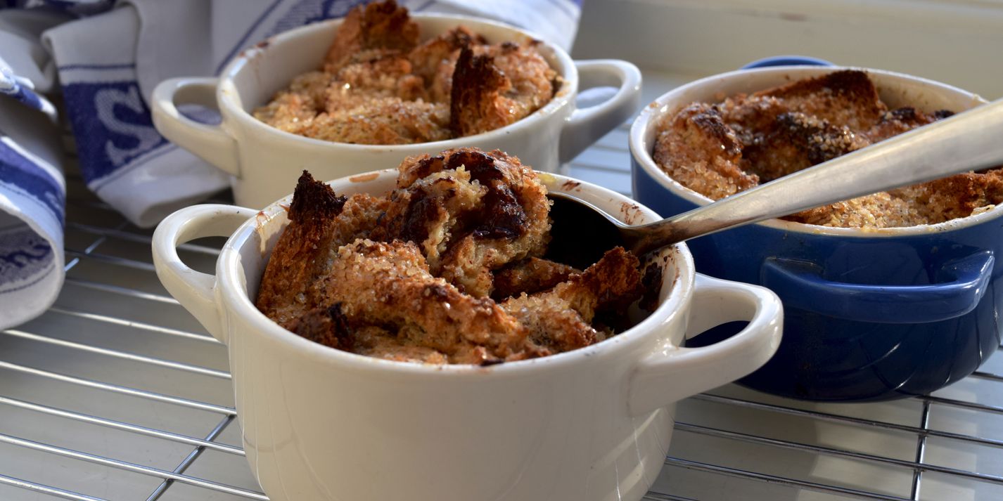 Dark Chocolate and Marmalade Bread and Butter Pudding - Great British Chefs