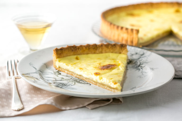 La tarte Vaudoise à la crème - Cream tart from the Vaud region