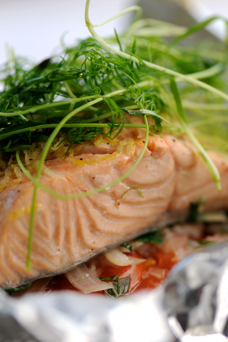 Salmon en Papillote - A healthy way of cooking fish - Culinary Ambition