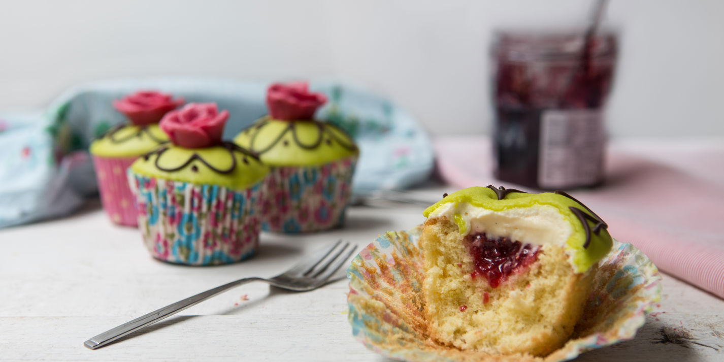 Swedish princess cupcakes recipe - Great British Chefs