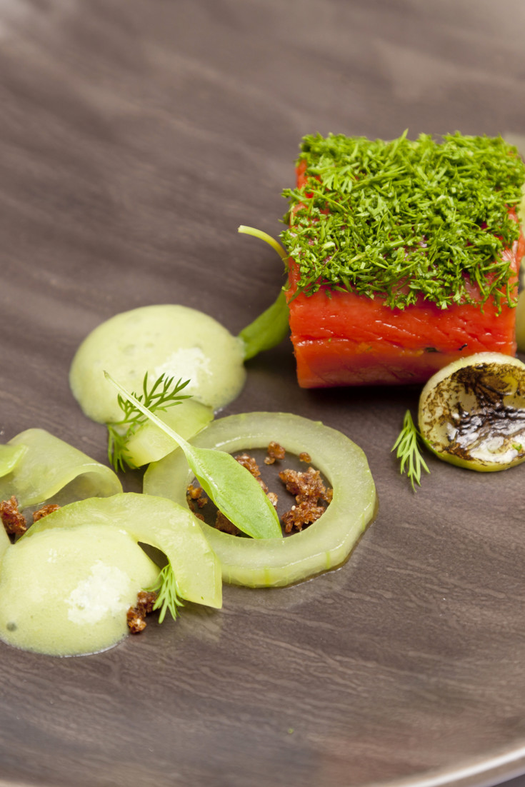 GinCured Salmon Recipe Great British Chefs