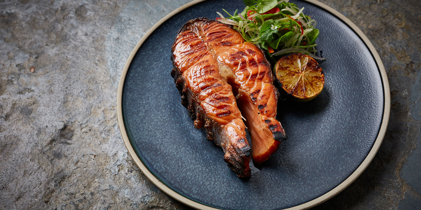 Soy Salmon Steak Recipe - Great British Chefs