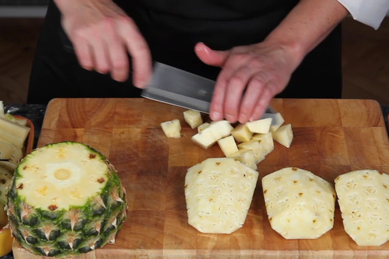 How to Prepare a Pineapple - Great British Chefs