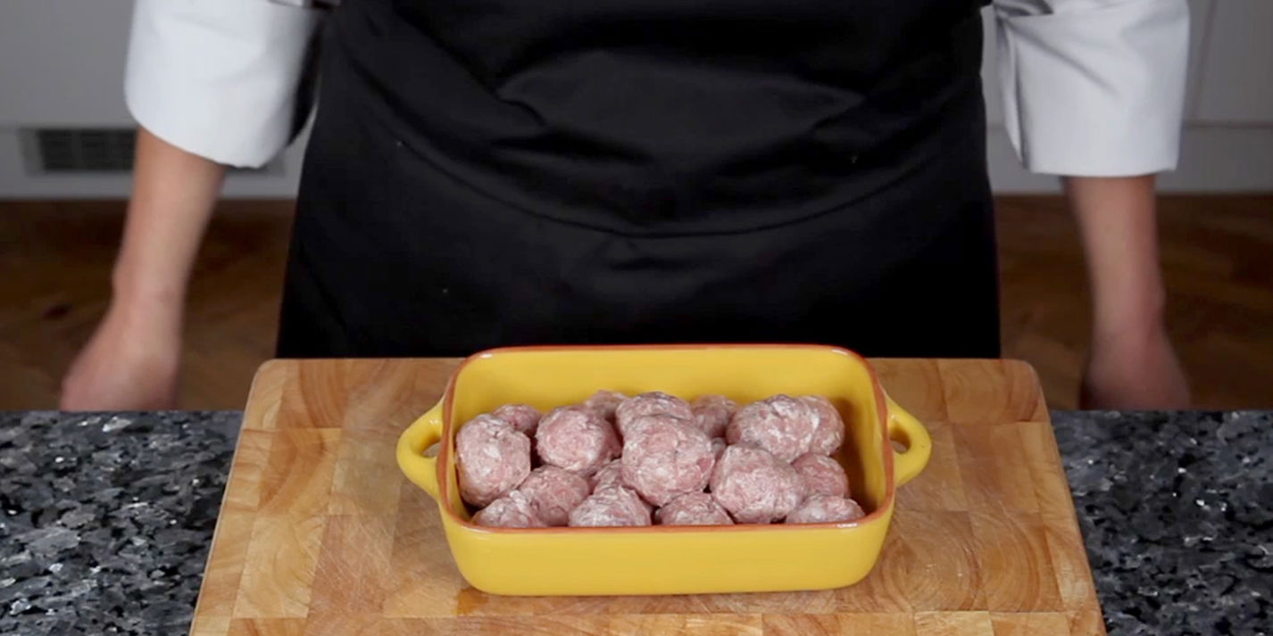 How to Shape Meatballs Great British Chefs