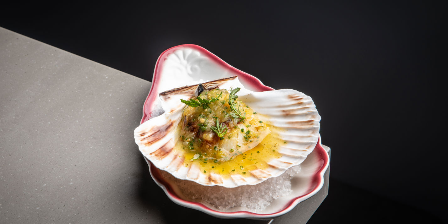 Scallop with Sheep’s Cheese, Tomato and Brown Butter Recipe - Great British Chefs