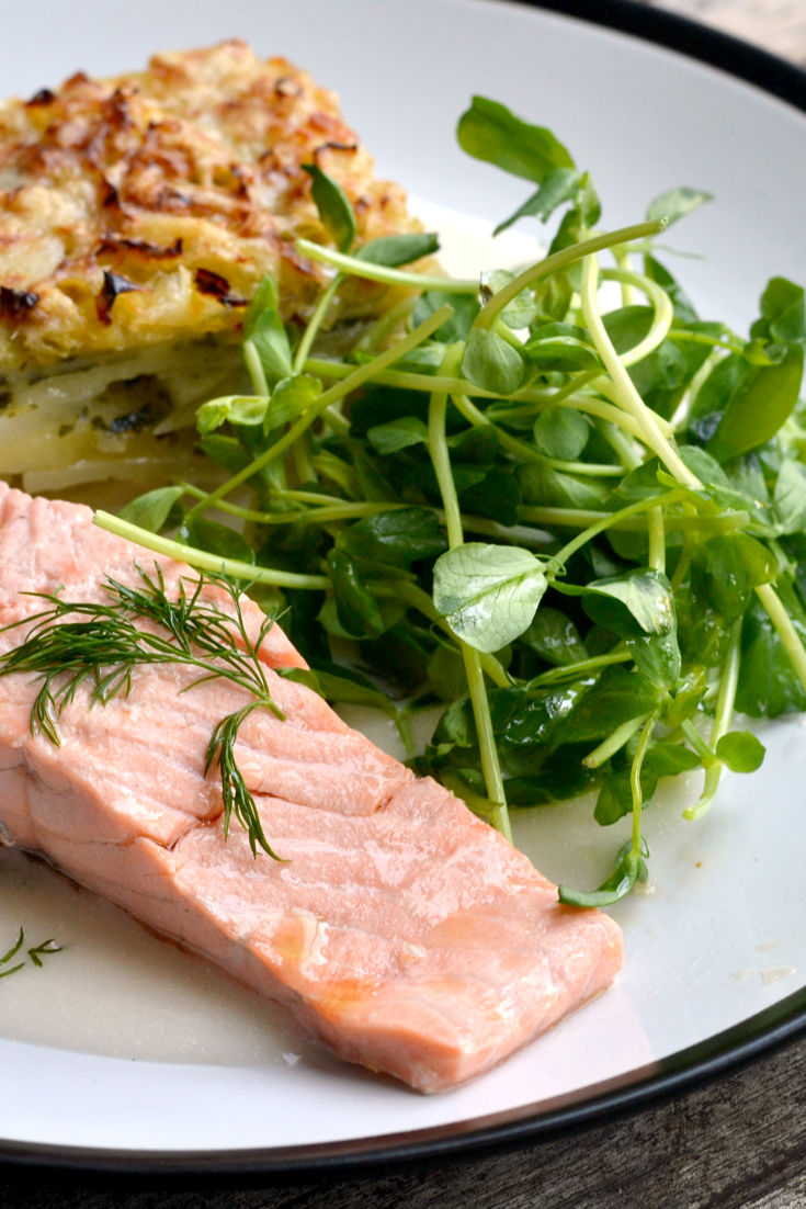Poached Salmon Fillet Recipe - Great British Chefs