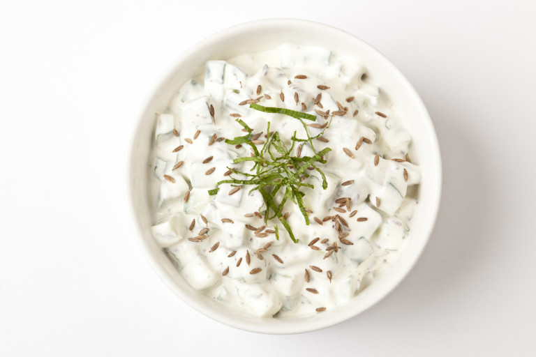 Cucumber raita recipe