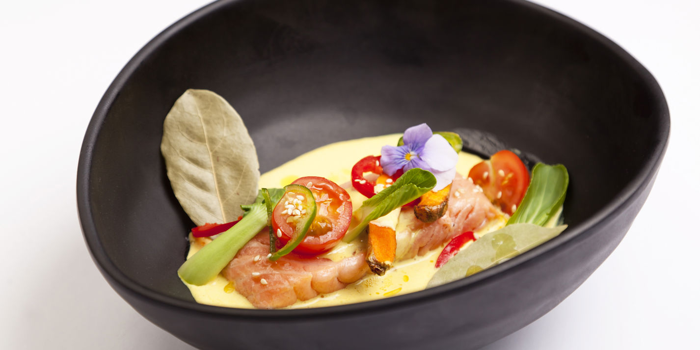 Salmon with Coconut Sauce Recipe - Great British Chefs