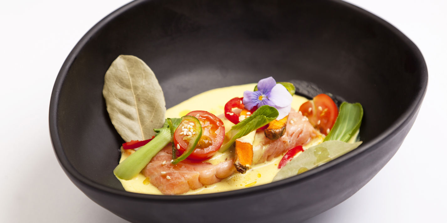 Salmon with Coconut Sauce Recipe - Great British Chefs