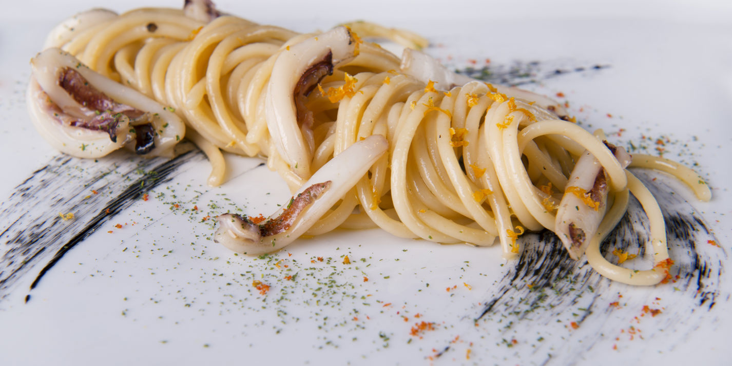 Cuttlefish Spaghetti Recipe - Great Italian Chefs
