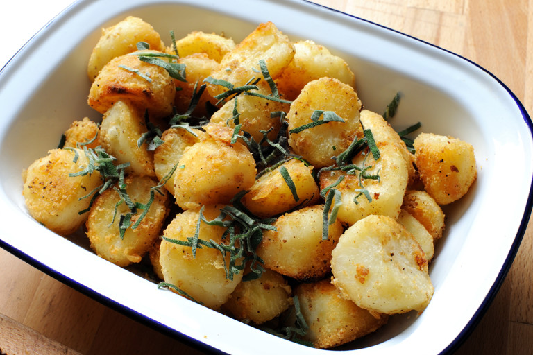 Roast potatoes