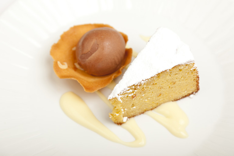 Orange and almond cake