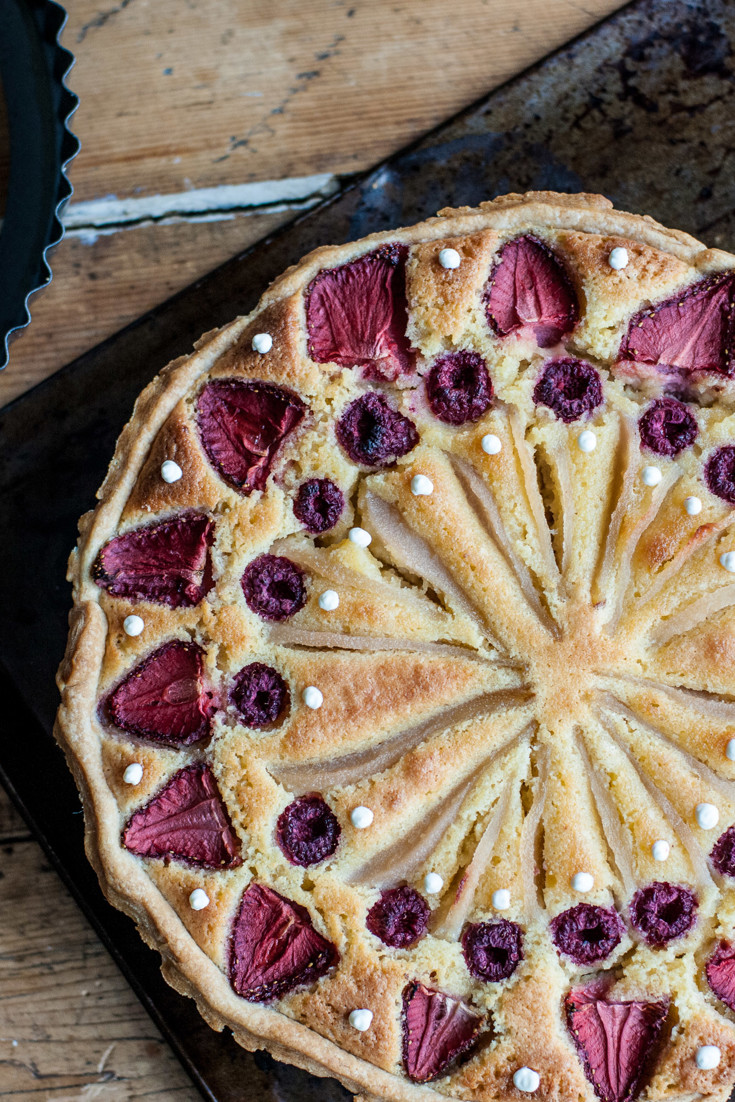 Pear Frangipane Tart Recipe Great British Chefs