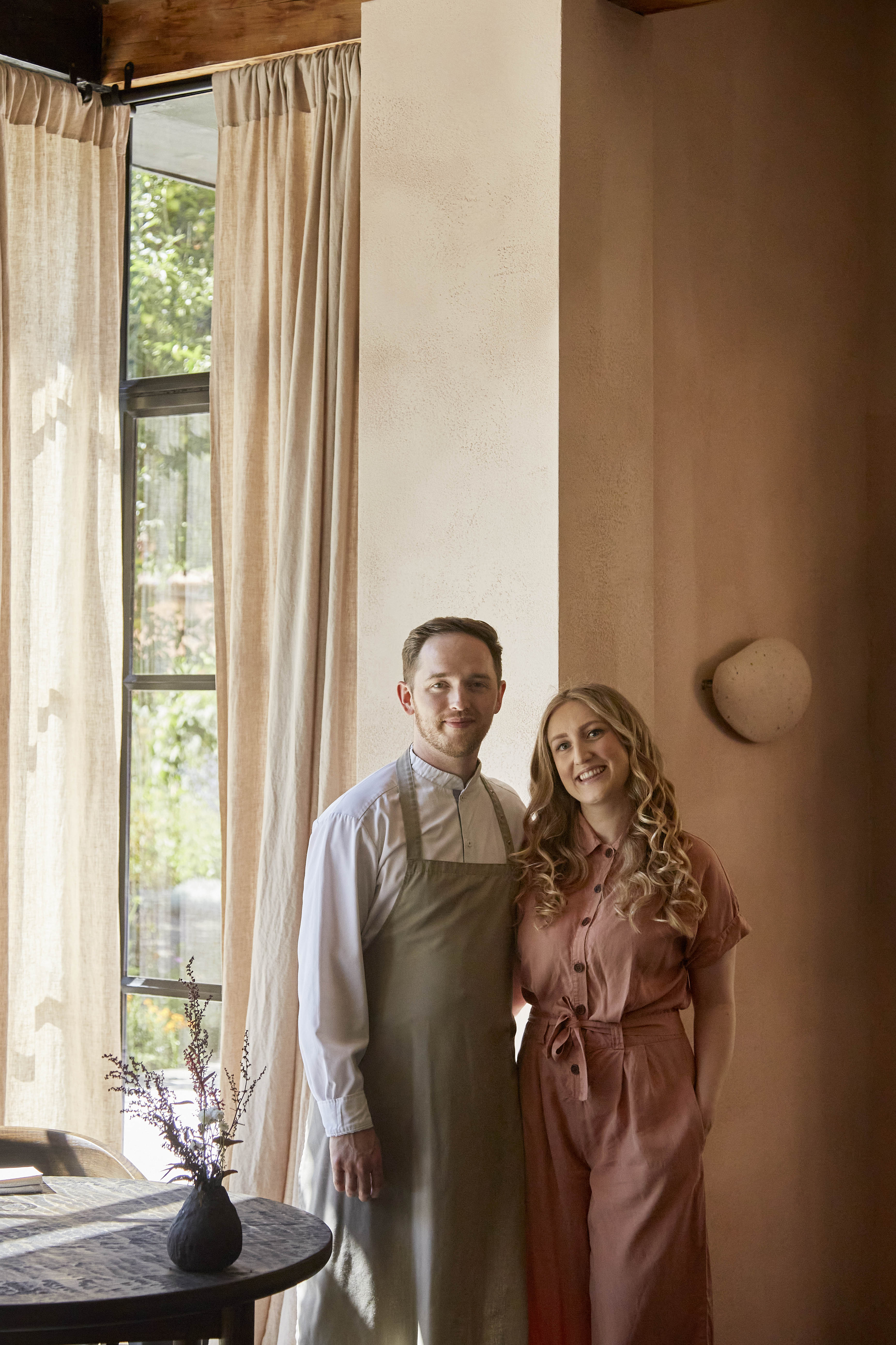 David and Anette Taylor, who run Grace & Savour restaurant at Hampton Manor