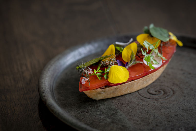 Holly's radish tart