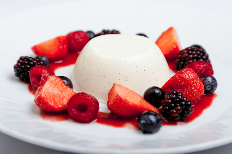 Panna Cotta With Summer Berries - Great British Chefs