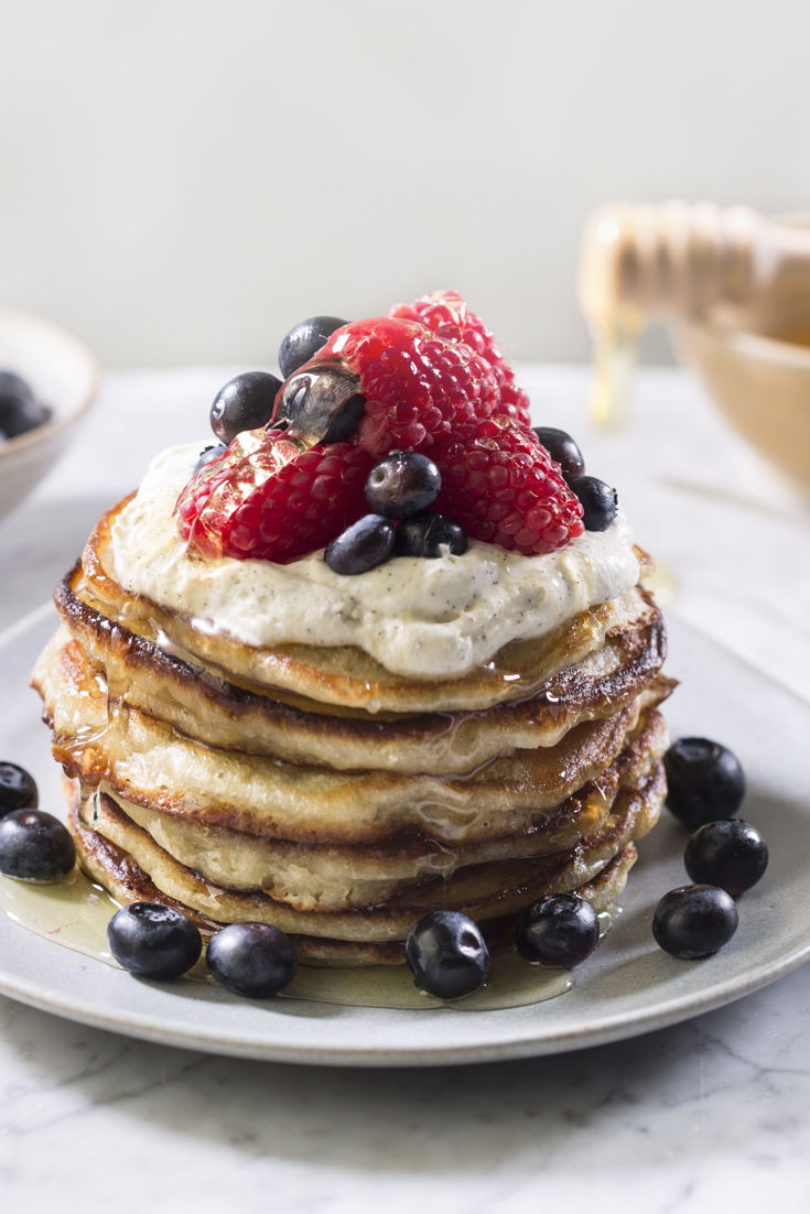 The Perfect Banana Pancakes Recipe - Great British Chefs