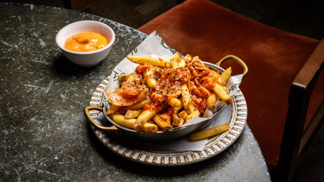 Kimchi ‘disco fries’