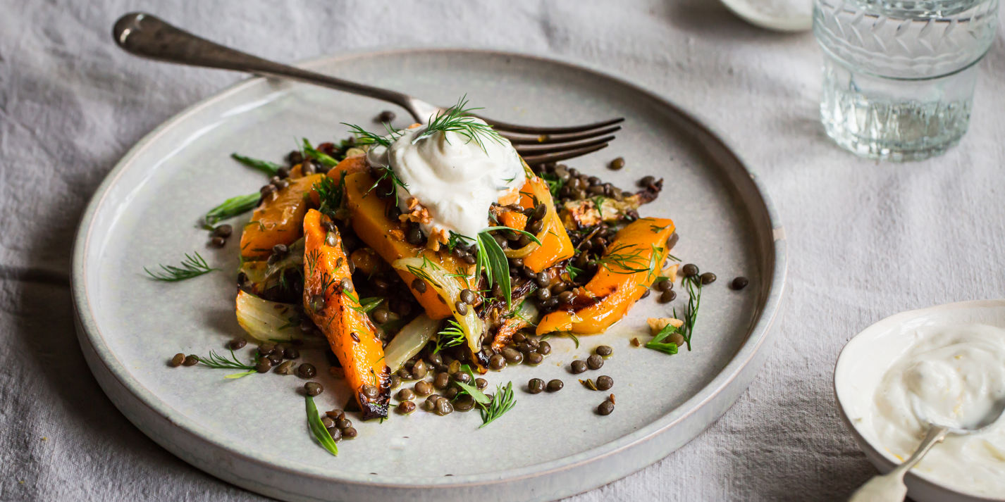 Sous Vide Lentil Salad Recipe - Great British Chefs