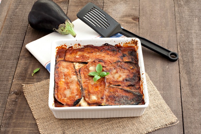 Aubergine Parmigiana