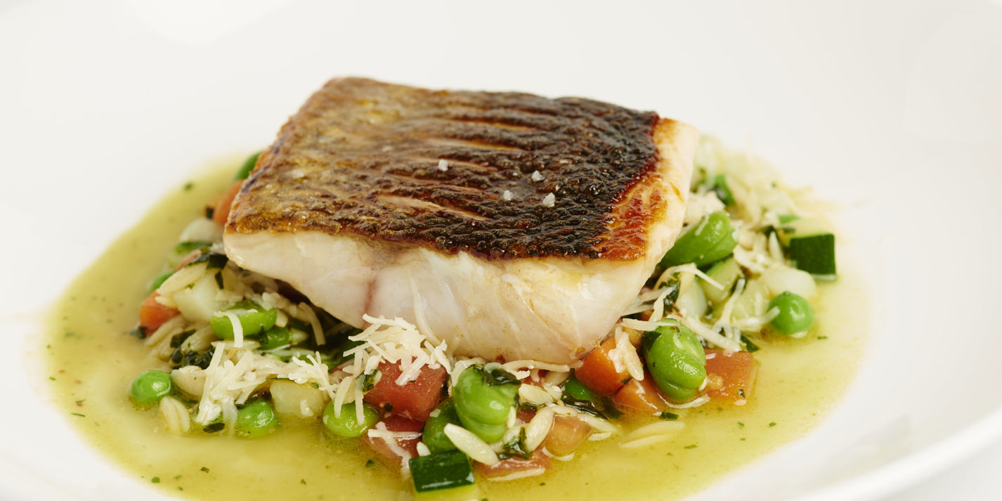 Sea Bass Au Pistou Recipe - Great British Chefs