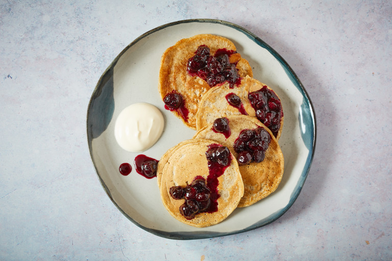 Rye Pancakes Recipe - Great British Chefs