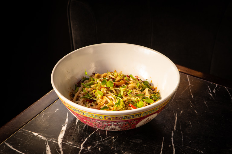 Hand-Pulled noodles with Sichuanese dressing