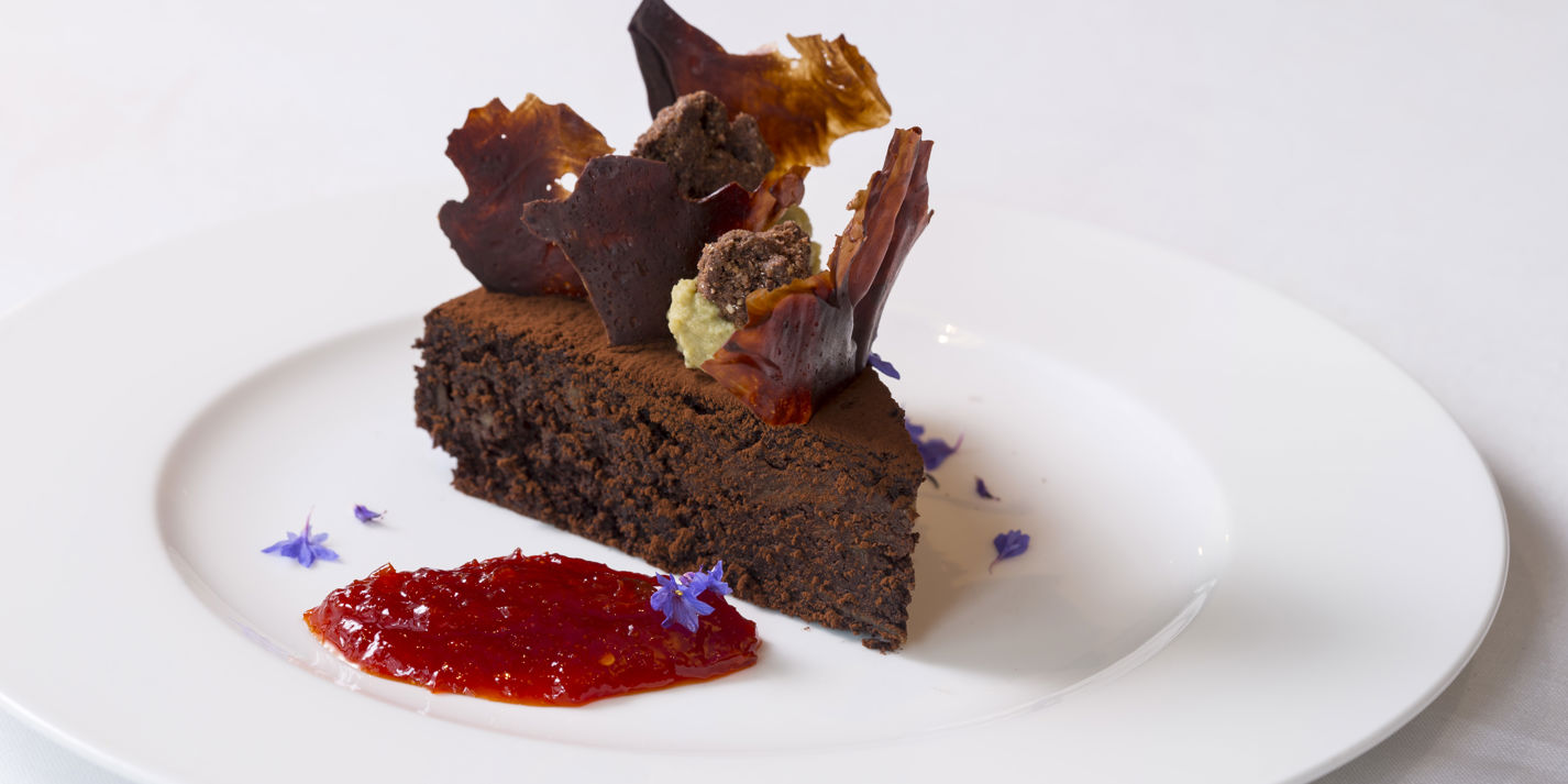 Aubergine and Chocolate Cake Recipe - Great British Chefs