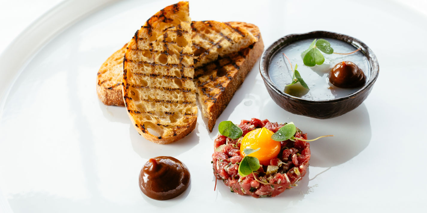 Beef Tartare and Potted Beef Recipe - Great British Chefs