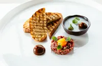 Beef tartare, potted beef with dripping and sourdough toast