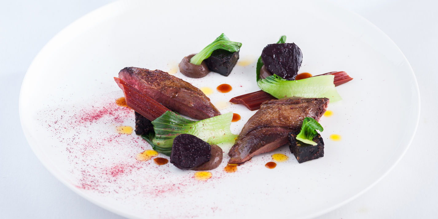 Roast Wood Pigeon Recipe With Black Pudding - Great British Chefs