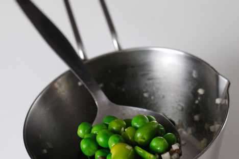 How to cook peas