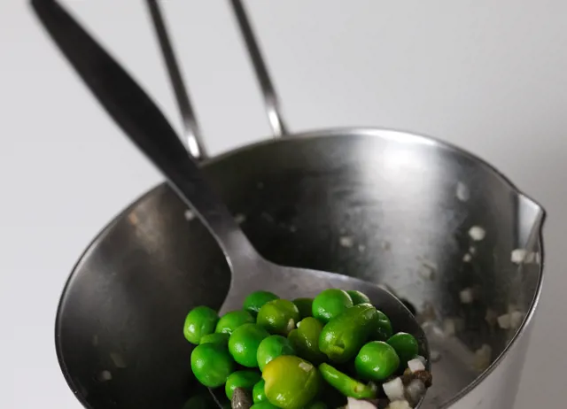 How to cook peas