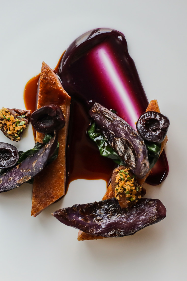 Duck with Red Cabbage and Pickled Cherries Recipe - Great British Chefs